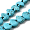 Synthetic Turquoise Bead Strands G-M150-27-01-1