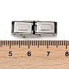 304 Stainless Steel Watch Band Clasps STAS-U055-01A-P-3