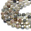 Natural Lodolite Quartz Beads Strands G-C116-A109-01-3