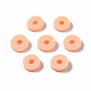 Eco-Friendly Handmade Polymer Clay Beads CLAY-R067-4.0mm-B13-2