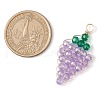 Glass Pendants PALLOY-JF03003-2