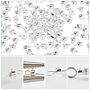 Beebeecraft 100Pcs 2 Styles Brass Crimp Beads KK-BBC0014-28S-6