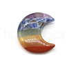 Chakra Style Assembled Natural Amethyst & Lapis Lazuli & Sodalite & Green Aventurine & Tiger Eye & Topaz Jade & Red Jasper Gemstone Display Decorations MATO-PW0001-010-1