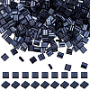 SUNNYCLUE 300Pcs 2-Hole Opaque Glass Seed Beads SEED-SC0001-19-1