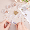 Alloy Rhinestone Cabochons MRMJ-WH0082-67RG-3