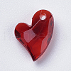 Transparent Acrylic Charms X-MACR-G055-11mm-41X-3