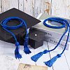 Polyester Graduation Honor Rope AJEW-WH0314-317D-4