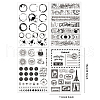 Globleland 4 Sheets 4 Styles PVC Plastic Clear Stamps DIY-GL0004-49B-6
