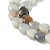 Natural Flower Amazonite Beads Strands G-D316-B02-3