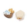 Opaque Resin Cabochons RESI-K043-20-2