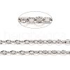 Tarnish Resistant 304 Stainless Steel Cable Chains CHS-N002-02B-P-2