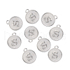 Alloy Pendant Cabochon Settings PALLOY-N156-01S-P-1
