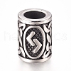 304 Stainless Steel European Beads OPDL-G010-07AS-01A-1