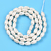 Natural Cultured Freshwater Pearl Beads Strands PEAR-N012-04W-3