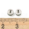 925 Sterling Silver Micro Pave Cubic Zirconia Beads STER-U002-17B-P-2
