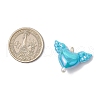 Acrylic Heart & Wings Charms PALLOY-JF03639-2