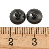 304 Stainless Steel Bead Cap Pendant Bails STAS-G224-24B-09-3