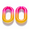 Two Tone Opaque Acrylic Linking Rings OACR-S036-006B-M01-2