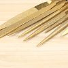 10 Pcs Carbon Steel Diamond File Set WOCR-PW0001-319A-2