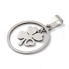 201 Stainless Steel Pendants STAS-Q342-04P-2