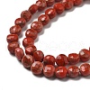 Synthetic Red Jasper Beads Strands G-C179-A6mm-17-4