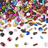 100G Opaque Imitation Gemstone Acrylic Beads MACR-TA0001-53-8