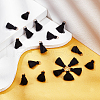 SUNNYCLUE 100Pcs Polycotton(Polyester Cotton) Tassel Pendant Decorations FIND-SC0003-23-4