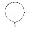 Adjustable Waxed Polyester Cord Necklace Making AJEW-JB01308-02-1