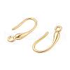 9 Pairs 3 Colors Brass Earring Hooks KK-ZZ0001-01-4