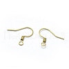 Brass Earrings Hook Findings KK-L184-23C-2