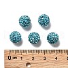Pave Disco Ball Beads X1-RB-A130-10mm-3-3