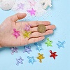 Transparent Acrylic Pendants TACR-YW0001-16-7