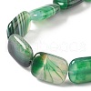 Natural Banded Agate Beads Strands G-K392-B09-13x18mm-4