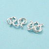 925 Sterling Silver S-Hook Clasps STER-K175-06B-S-3