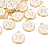 Golden Plated Alloy Charms ENAM-S118-01N-4