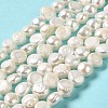 Natural Cultured Freshwater Pearl Beads Strands PEAR-E017-07-2