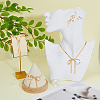 SUPERFINDINGS Bowknot Alloy Herringbone Chain Jewelry Kit for Women DIY-FH0006-56G-5