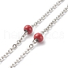 304 Stainless Steel Cable Chain Necklaces NJEW-JN03629-05-4