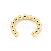 Round Brass Open Cuff Rings RJEW-G309-01G-3