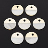 Natural Freshwater Shell Charms SHEL-T018-32A-1