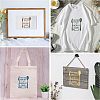 Self-Adhesive Silk Screen Printing Stencil DIY-WH0173-021-6