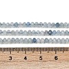 Natural Aquamarine Beads Strands G-L587-B02-01-A-3