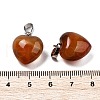Natural Carnelian Pendants G-J386-H19-P-3