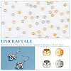 Unicraftale 60Pcs 2 Colors Ion Plating(IP) 201 Stainless Steel Beads STAS-UN0055-57-5
