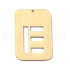 Ion Plating(IP) 304 Stainless Steel Pendants STAS-K216-49E-G-1