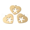 Ion Plating(IP) 316L Surgical Stainless Steel Pendants STAS-H213-80G-3