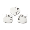 Non-Tarnish 304 Stainless Steel Pendants STAS-E152-01P-1