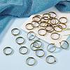 GOMAKERER 60Pcs Alloy Open Back Bezel Pendants TIBE-GO0001-07-4