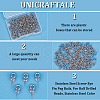 Unicraftale 304 Stainless Steel Screw Eye Pin Peg Bails STAS-UN0002-18P-5