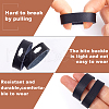 CRASPIRE 100Pcs Leather with Alloy Waist Belt Keeper Rings FIND-CP0002-45B-6